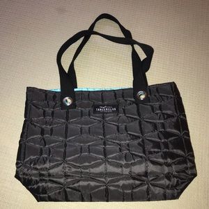 Black Quilted Water Resistant Tote